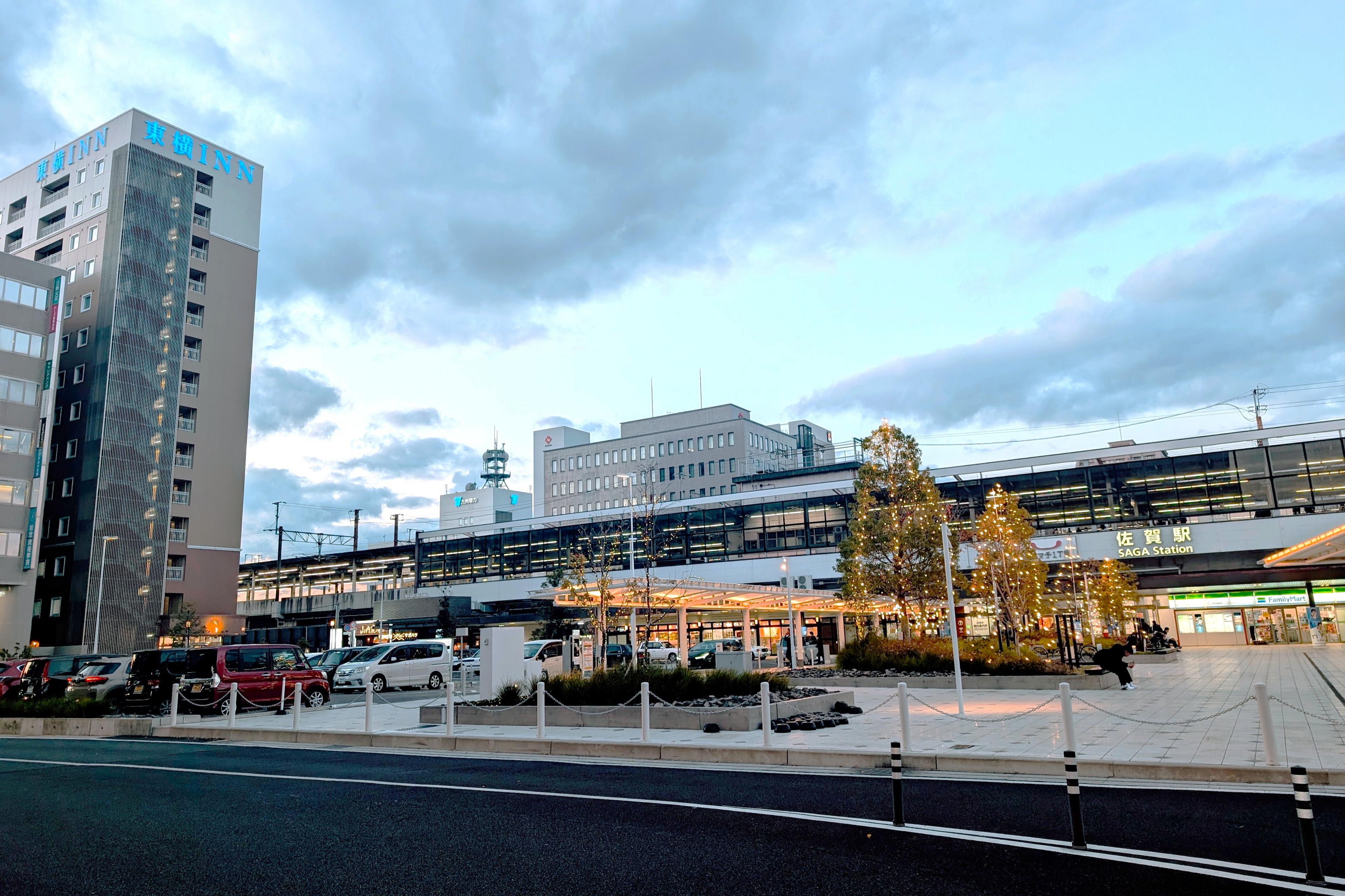 佐賀駅南口にそびえる東横INN！