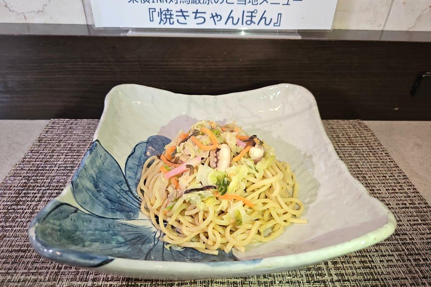 箸がいっちょん止まらん焼きちゃんぽん！