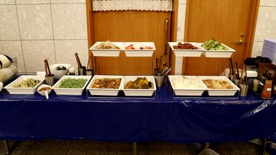 Complimentary breakfast is served from 6:30 to 9:00