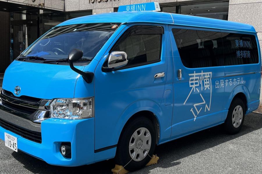 無料シャトルカーでホテルまで楽々到着！