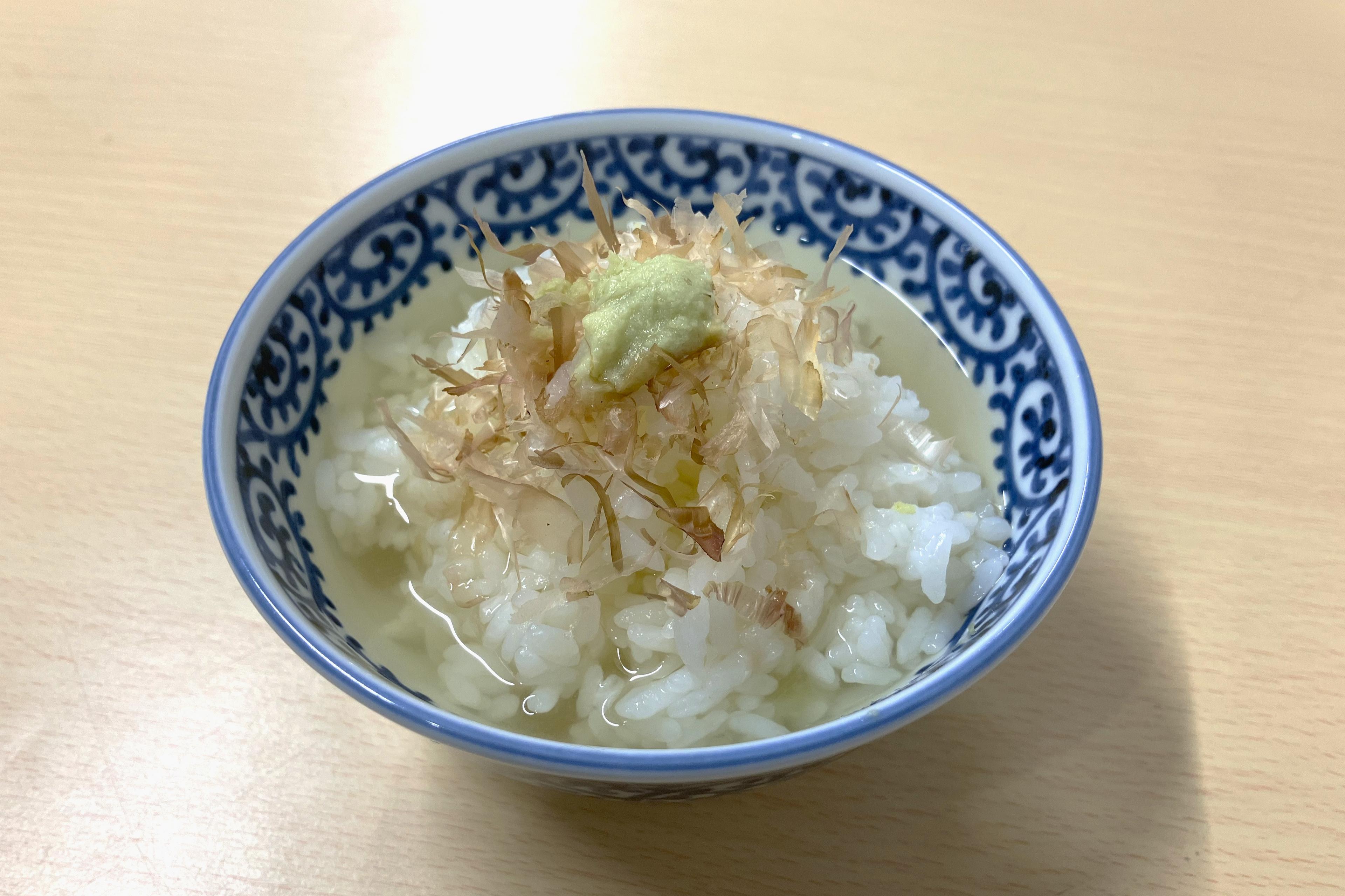 かおりも美味しい焼津産だし茶漬け！