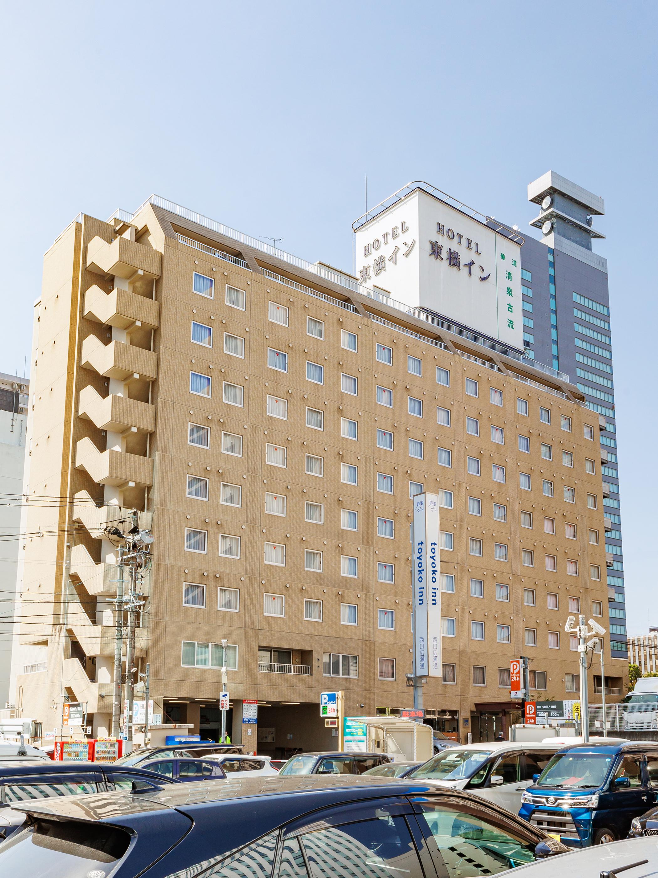Exterior of the hotel