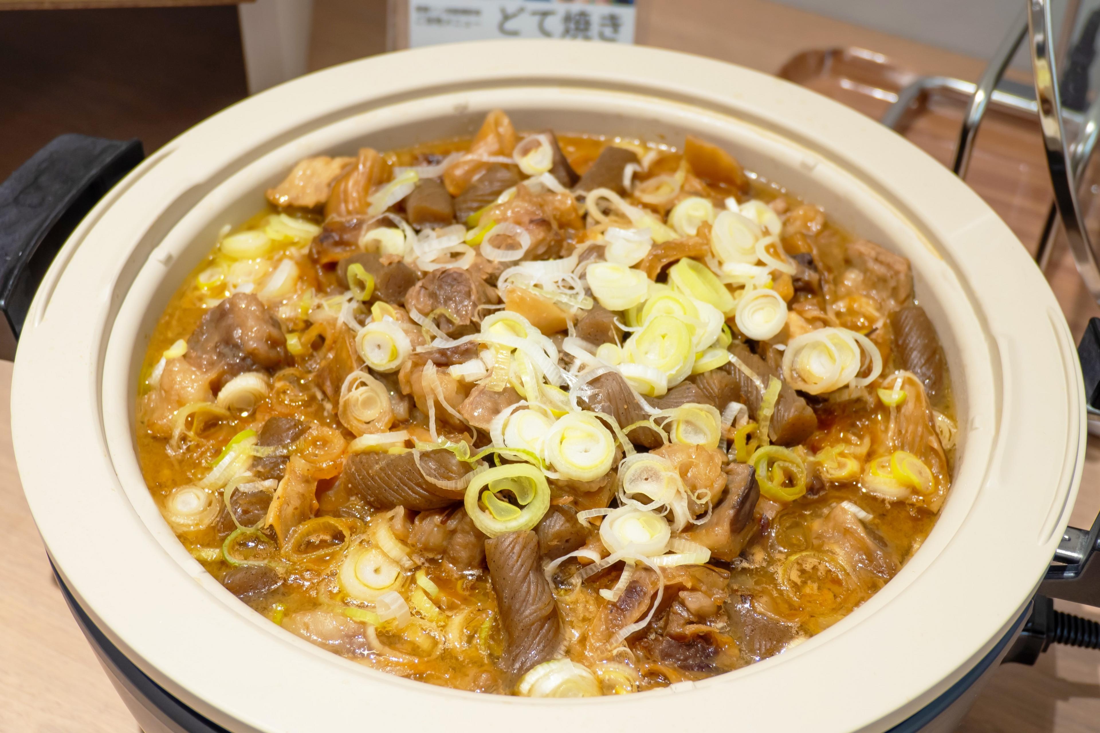 大阪名物どて焼きや肉吸いをご用意！