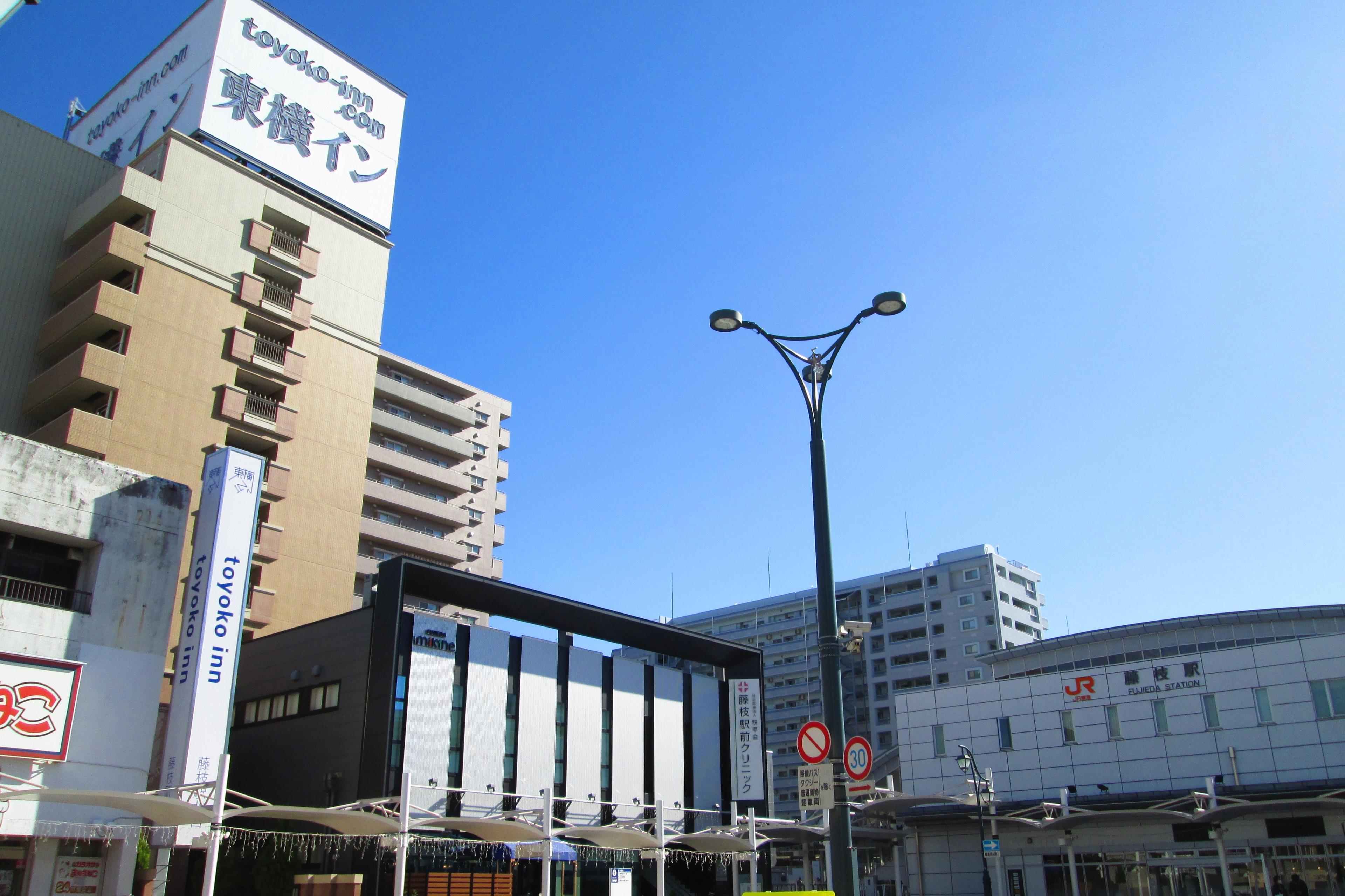 藤枝駅から、雨でも傘いらず！