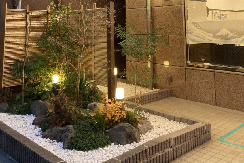 東横INNガーデニングコンテストで金賞！